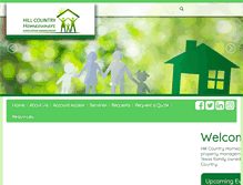 Tablet Screenshot of hillcountryhomeowners.com